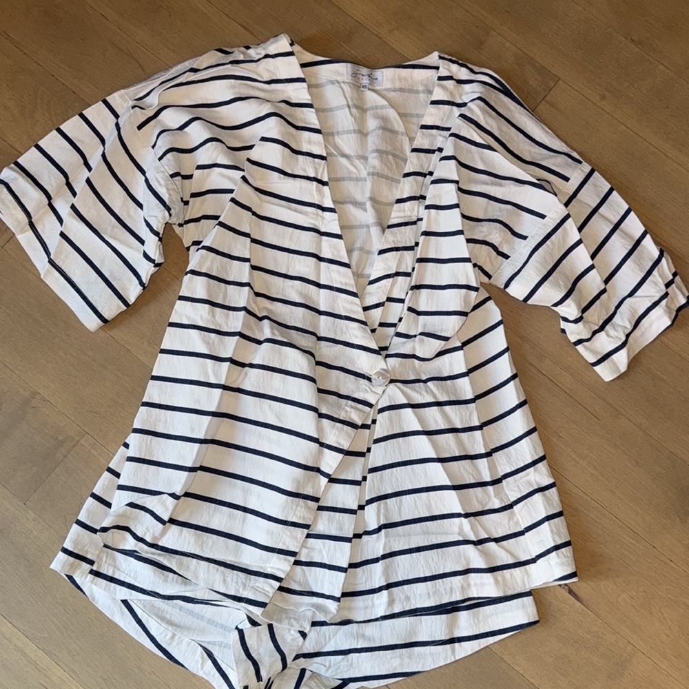 Sabo skirt striped shorts tunic set - Picture 5 of 13
